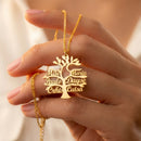 Colar Árvore Da Vida Personalizável - Minha Família - Corte a Laser - Oferta Especial! ♥