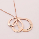 Colar Gotas do Amor - Aço Inoxidável - Promoção Exclusiva Setembro Amarelo 💛 - Gravação a Laser