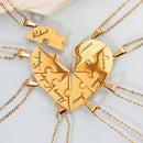 Colar Minhas Metades Personalizável - Aço Inoxidável - Gravação a Laser - Até 50% Off - Oferta Especial!