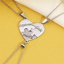 Colar Minhas Metades Personalizável - Aço Inoxidável - Gravação a Laser - Até 50% Off - Oferta Especial!