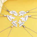 Colar Minhas Metades Personalizável - Aço Inoxidável - Gravação a Laser - Até 50% Off - Oferta Especial!