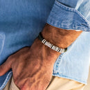 Pulseira Personalizável Estilo Militar - Titânio - Gravação a Laser | Oferta Especial