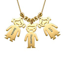 Colar Minhas Riquezas Personalizável - Família Filhos&Netos - Oferta Especial! ♥