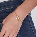 Pulseira Corações Entrelaçados Personalizável - Gravação a Laser | Oferta Especial Dia Dos Namorados! ♥