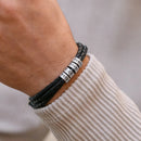 Pulseira Couro Personalizável | Gravação a Laser - Oferta Especial 50% OFF + Frete Grátis Somente Hoje!
