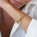 Pulseira Asas de Anjo Personalizável -  Minha Família - Gravação a Laser - Banhado a ouro | Oferta Especial ♥