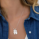 Colar Minhas Riquezas Personalizável - Família Filhos&Netos - Oferta Especial! ♥