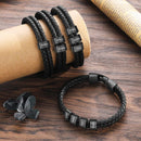 Pulseira Personalizada | Couro + Aço Inoxidável | Oferta Especial