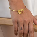 Pulseira Meus Corações - Personalizável | Gravação a Laser - Grave os Nomes da sua Família!  —  Oferta Especial ♥