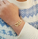 Pulseira Meus Corações - Personalizável | Gravação a Laser - Grave os Nomes da sua Família!  —  Oferta Especial ♥
