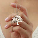 Colar Árvore Da Vida Personalizável - Minha Família - Corte a Laser - Oferta Especial! ♥
